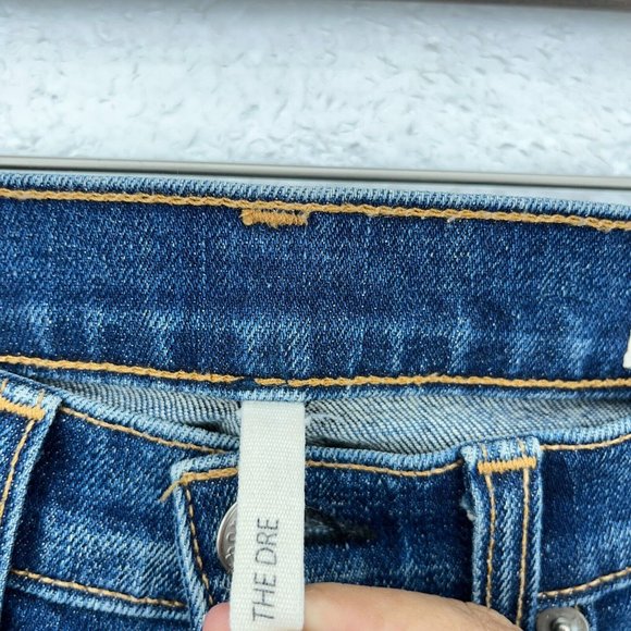 Rag & Bone Blue Dark Wash Denim Jeans Size 24 - Picture 4 of 5